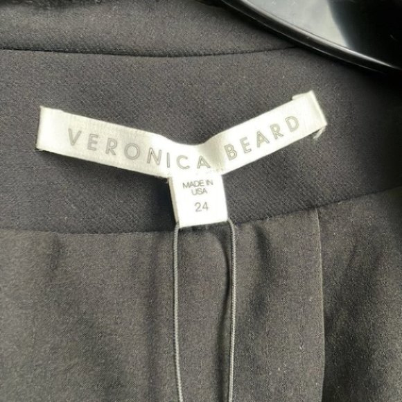 Veronica Beard Scuba Dickey Jacket Blazer in Black Size 24 - Picture 4 of 15
